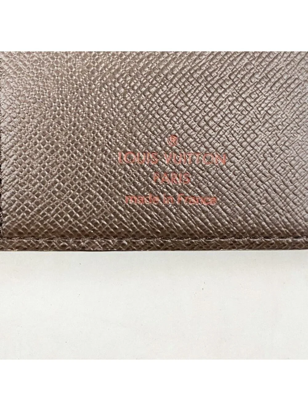 Louis Vuitton Wallet Damier Portefeuille Brazza Ebene